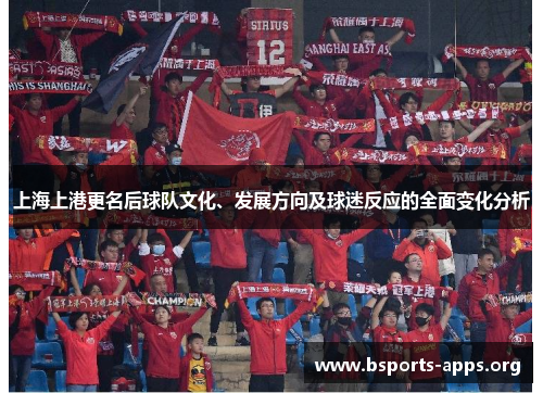 上海上港更名后球队文化、发展方向及球迷反应的全面变化分析